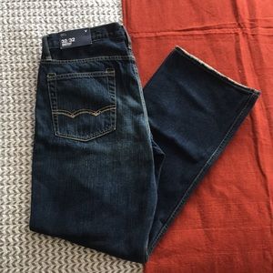 Men’s Bootcut Dark Denim Jeans
